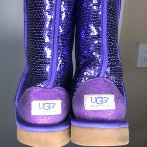 UGG Short Sequin Boots